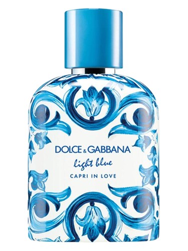 Dolce&Gabbana Light Blue Capri In Love Pour Homme Eau de Parfum perfume bottle