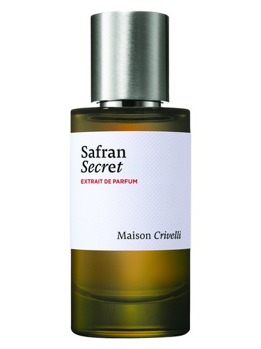 Maison Crivelli Safran Secret perfume bottle