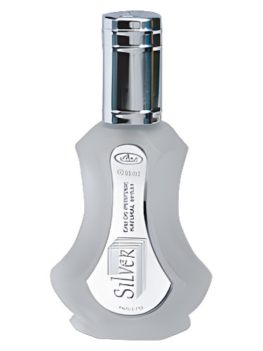 ALREHAB PERFUMES Silver perfume bottle