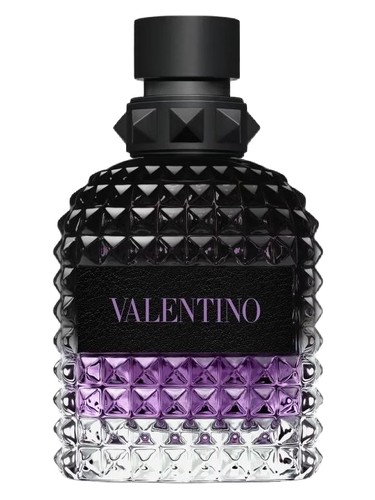 Valentino Valentino Uomo Born in Roma Purple Melancholia perfume bottle