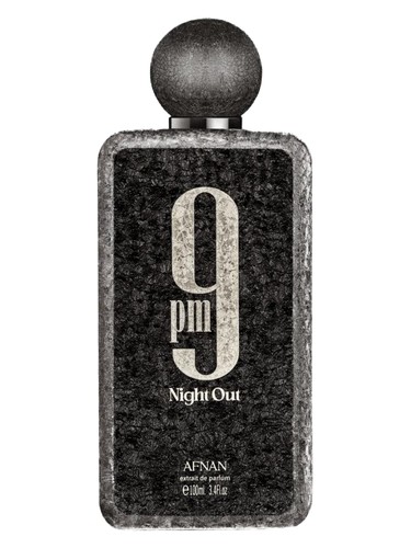 Afnan 9 PM Night Out perfume bottle