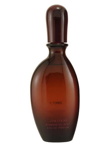 Shiseido Feminite du Bois perfume bottle