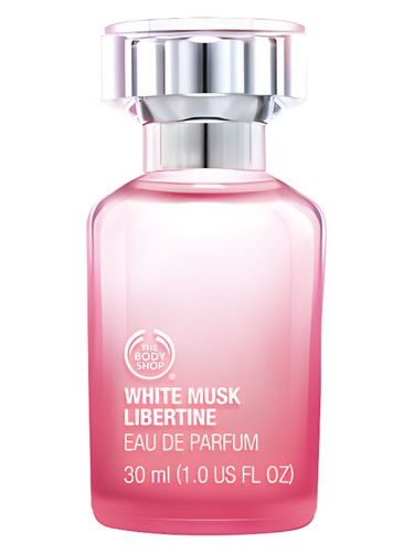 The Body Shop White Musk Libertine perfume bottle