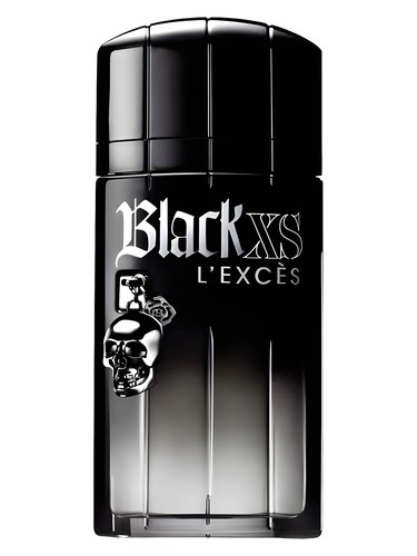 Rabanne Black XS L'Exces for Him perfume bottle