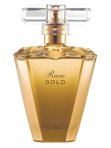 Avon Rare Gold perfume bottle