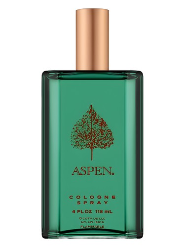 Coty Aspen For Men perfume bottle