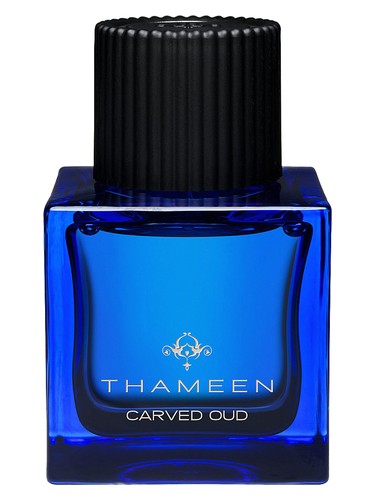 Thameen Carved Oud perfume bottle