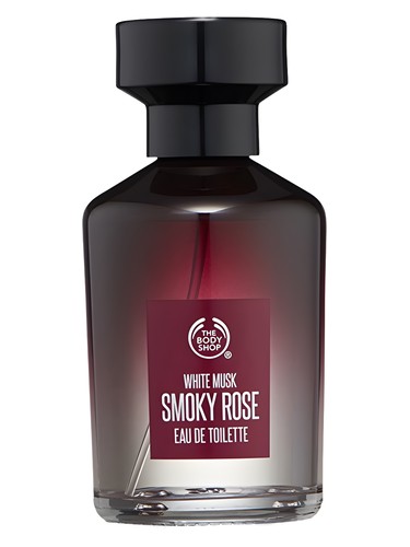 The Body Shop White Musk Smoky Rose perfume bottle