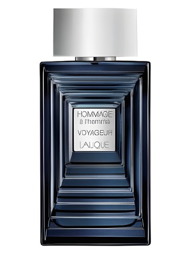 Lalique Hommage a l'homme Voyageur perfume bottle