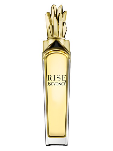 Beyoncé Rise perfume bottle
