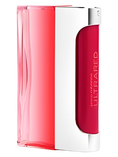 Rabanne Ultrared Man perfume bottle