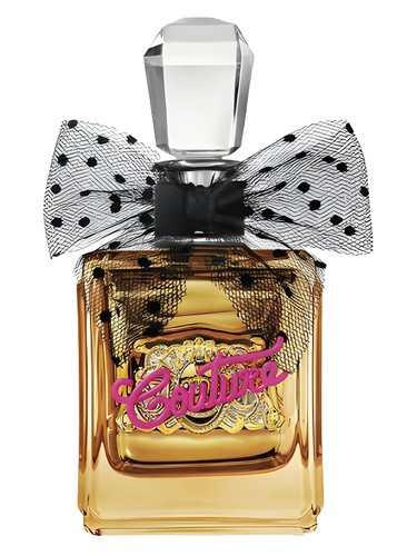 Juicy Couture Viva la Juicy Gold Couture perfume bottle