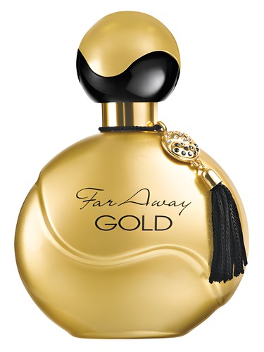 Avon Far Away Gold perfume bottle