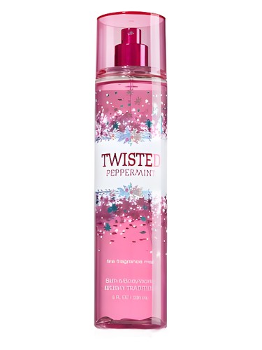 Bath & Body Works Twisted Peppermint perfume bottle