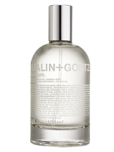Malin+Goetz Dark Rum perfume bottle