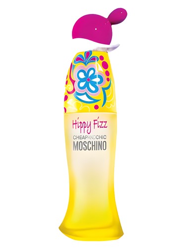 Moschino Cheap and Chic Hippy Fizz perfume bottle