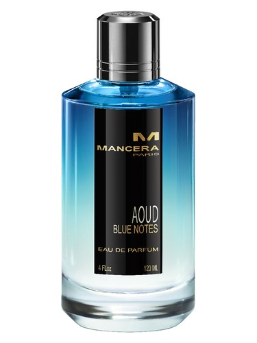 Mancera Aoud Blue Notes perfume bottle