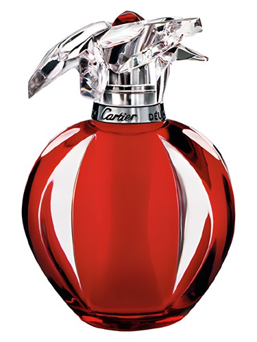 Cartier Delices perfume bottle
