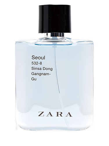 Zara Zara Seoul 532-8 Sinsa Dong Gangnam-Gu perfume bottle