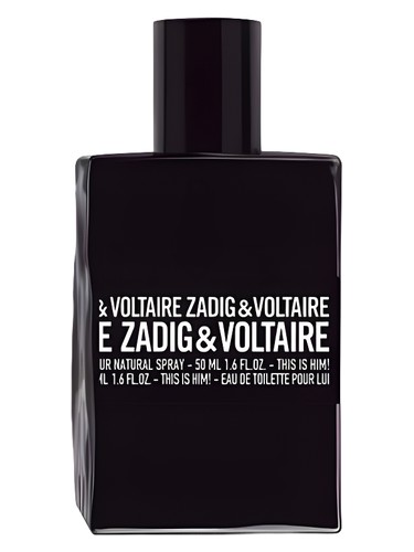 Zadig & Voltaire This is Him perfume bottle