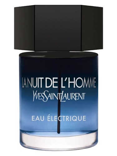 Yves Saint Laurent La Nuit de L'Homme Eau Électrique perfume bottle