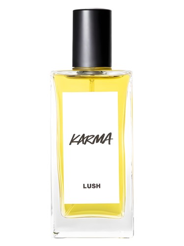 Lush Karma perfume bottle