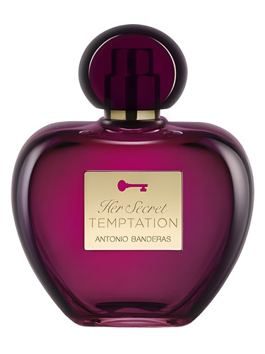 Antonio Banderas Her Secret Temptation perfume bottle
