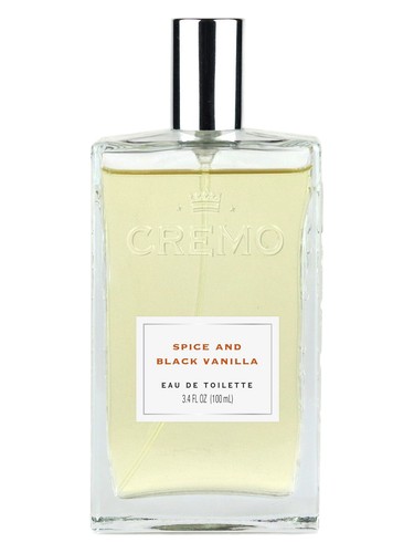 Cremo Spice & Black Vanilla perfume bottle