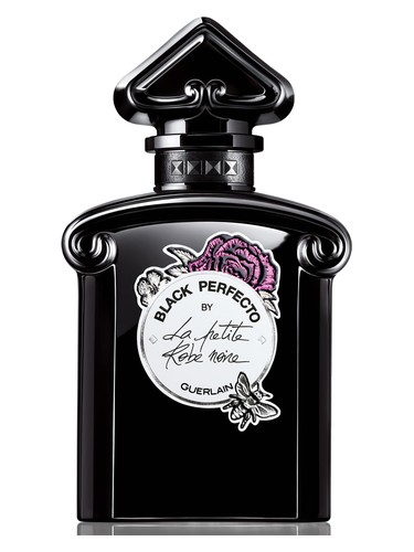 Guerlain Black Perfecto by La Petite Robe Noire Eau de Toilette Florale perfume bottle