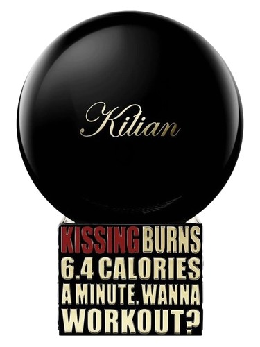 By Kilian Kissing Burns 6.4 Calories A Minute. Wanna Workout? perfume bottle