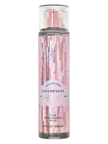 Bath & Body Works Champagne Toast perfume bottle