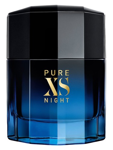 Rabanne Pure XS Night perfume bottle