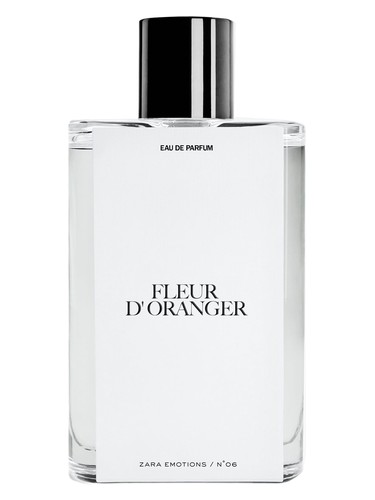 Zara Fleur d'Oranger perfume bottle