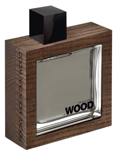 DSQUARED² He Wood Rocky Mountain Wood perfume bottle