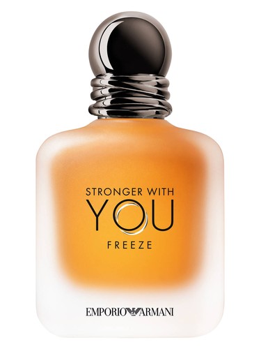 Giorgio Armani Emporio Armani Stronger With You Freeze perfume bottle