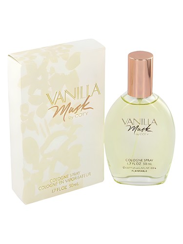 Coty Vanilla Musk perfume bottle