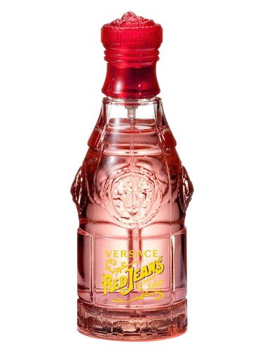 Versace Red Jeans perfume bottle
