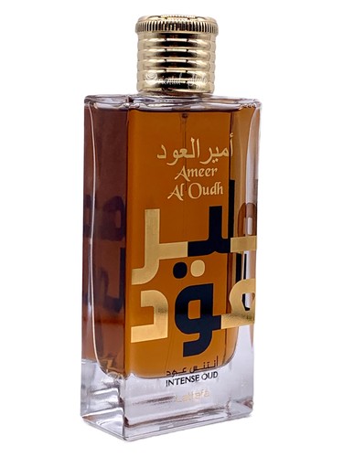Lattafa Perfumes Ameer Al Oudh Intense Oud perfume bottle