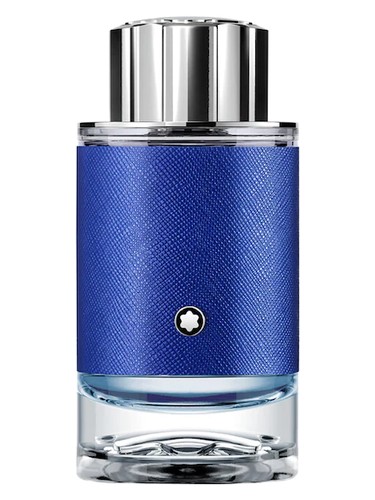 Montblanc Explorer Ultra Blue perfume bottle
