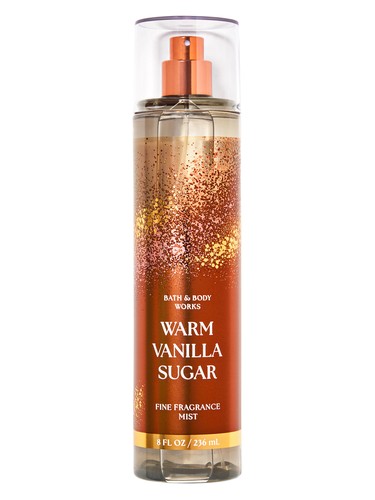 Bath & Body Works Warm Vanilla Sugar perfume bottle