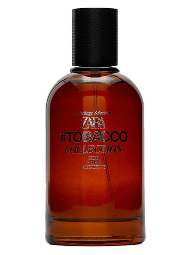 Zara Tobacco Collection Rich Warm Addictive 2021 perfume bottle