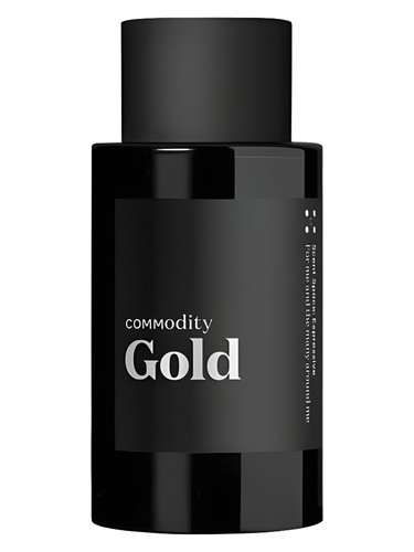 Commodity Gold perfume bottle