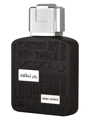 Lattafa Perfumes Ramz Lattafa Silver perfume bottle