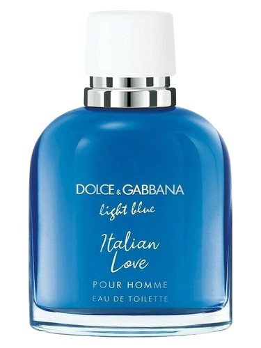 Dolce&Gabbana Light Blue pour Homme Italian Love perfume bottle