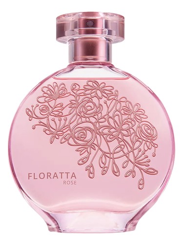 O Boticário Floratta in Rose perfume bottle