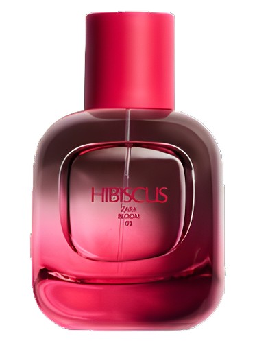 Zara Hibiscus perfume bottle
