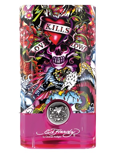 Christian Audigier Ed Hardy Hearts & Daggers for Her perfume bottle