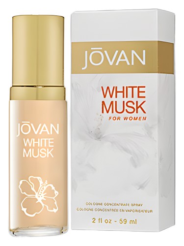Jovan White Musk perfume bottle