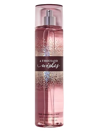 Bath & Body Works A Thousand Wishes perfume bottle