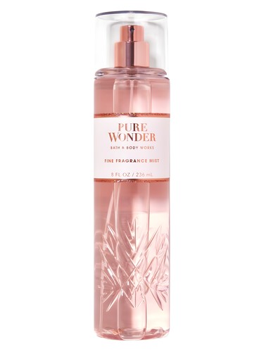 Bath & Body Works Pure Wonder perfume bottle